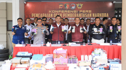 Bareskrim Polri Ungkap Jaringan Narkoba Internasional, Selamatkan 9 Juta Jiwa