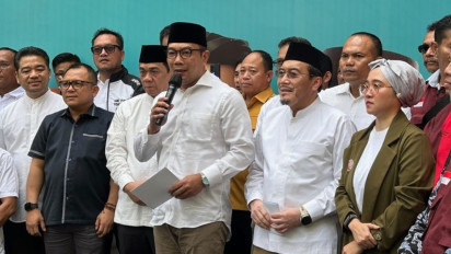 Bantah Tudingan Dapat Jatah Menteri Usai Kalah Pilkada Jakarta, Ridwan Kamil: Masuk Politik Bukan untuk Cari Jabatan, Tapi Mengabdi
