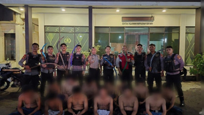 Polisi Tangkap Belasan Remaja di Penjaringan, Konvoi Bawa Sajam Diduga Hendak Tawuran