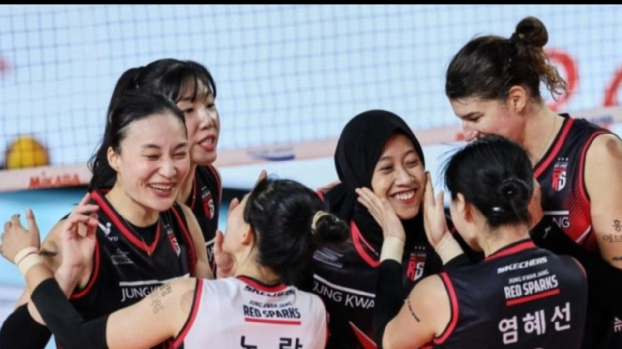 Reaksi Warga Korea Melihat Red Sparks Berhasil Taklukkan Juara Bertahan Hyundai Hillstate: Megawati Hangestri Pantas Sebagai ...
            - galeri foto