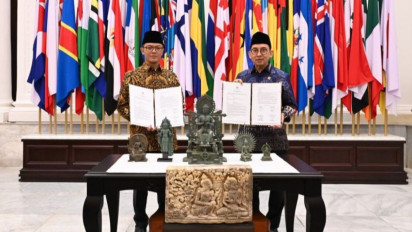 Enam Objek Cagar Budaya Diterima Kemenbud dari Amerika Serikat
