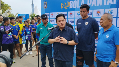 Tak Puas Hasil Imbang dengan Laos, Ketum PSSI Erick Thohir: Mestinya Timnas Indonesia Menang