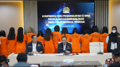 12 Perempuan Cantik asal Vietnam Jadi PSK di Jakut Ditangkap Ditjen Imigrasi, Diduga Berkedok LC