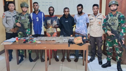 Kapolres Keerom: Yonif 13/BS Sudah Serahkan Dua Kg Ganja ke Polsek Arso Timur