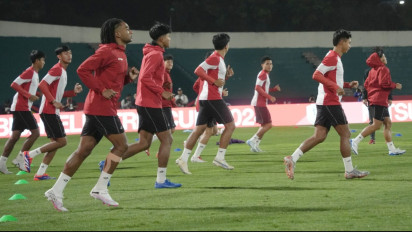 Rumput Lapangan Stadion Viet Tri Jadi Sorotan, Shin Tae-yong Tak Puas dengan Kondisi Lapangan?