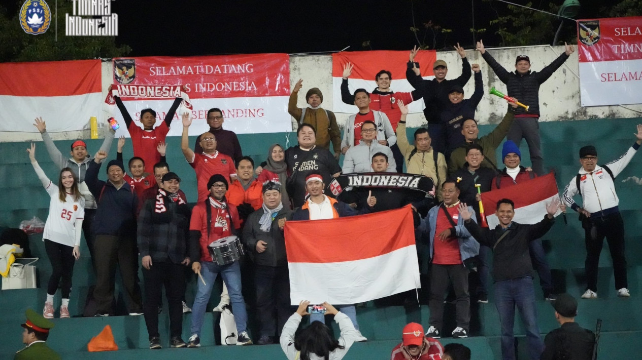Dibikin Ngeri dengan Antusiasme Fans Garuda, PSSI-nya Australia Bakal Batasi Jumlah Suporter Timnas Indonesia di Laga Kualifikasi Piala Dunia 2026
            - galeri foto