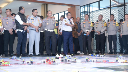 Pastikan Kesiapan Pelayanan Nataru, Jasa Raharja, Kemenhub, dan Korlantas Polri Survei Pelabuhan Merak dan Bakauheni