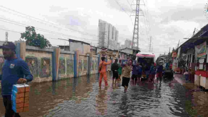 Pemprov DKI Jakarta Siap Siaga Tangani Banjir Rob di Kawasan Pesisir Utara