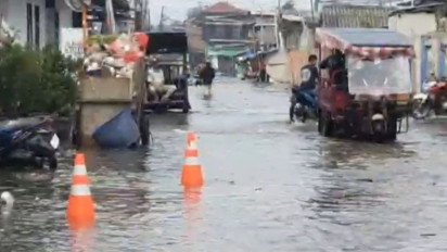 Jakarta Perang Lawan Banjir Rob, 7 Pompa Dikerahkan di Muara Angke dan Kali Asin