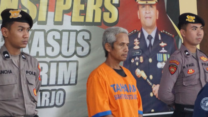 Tega, Polisi Tangkap Predator Anak di Sidoarjo