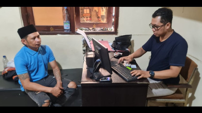 Heboh, Pria di Karangploso Bacok Pedagang Sayur hingga Luka Parah