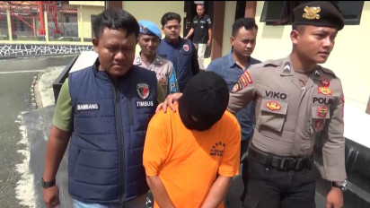 'Bang Jago' Pemalak Uang Sopir Truk di Jalinsum Lampung Diciduk Polres Way Kanan