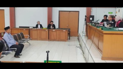 Korupsi Dana Desa untuk Mabuk dan Sawer LC Mantan Kades Harimau Tandang Ogan Ilir Dituntut 5 Tahun Penjara