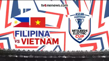 Vietnam menghadapi Filipina di Piala AFF 2024