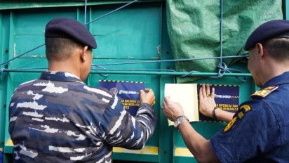 KSOP Tanjung Perak Gelar Apel Kesiapan Angkutan Laut Nataru 2024-2025