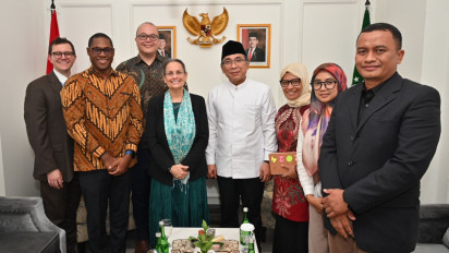 Dubes AS Temui Pimpinan NU dan Muhammadiyah untuk Saling Kolaborasi