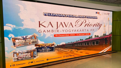 KAI Wisata Luncurkan KA Java Priority Rute Jakarta-Yogyakarta