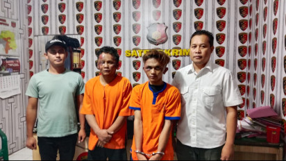 Ditangkap Polisi, Kakak Adik Ini Kompak Curi Motor di Watangrejo Pakai Linggis