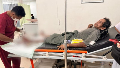 Kakek Usia 74 Tahun Digigit Komodo saat Istirahat di Kebun Wilayah Manggarai Barat NTT, Begini Kondisinya