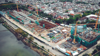 Tinjau Proyek Pengelolaan Limbah Zona 1 di Pluit, Pramono Anung Targetkan Rampung 2027