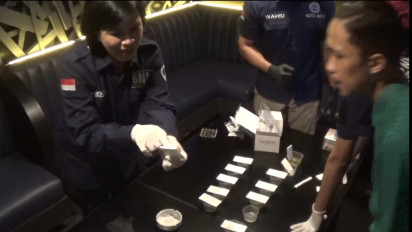 Gelar Razia di Tempat Hiburan Malam dan Sejumlah Driver, BNN Kota Batu Temukan Satu Orang Positif Sabu