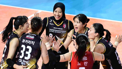 Top 3 Sport: Klasemen Liga Voli Korea, Masa Depan Megawati Hangestri, Sosok Penyelamat bagi Ko Hee-jin di Red Sparks