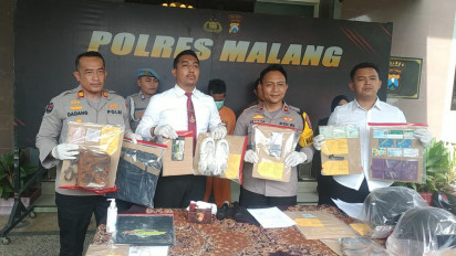 Polres Malang Ungkap Kasus Pembunuhan Wanita Muda Asal Surabaya