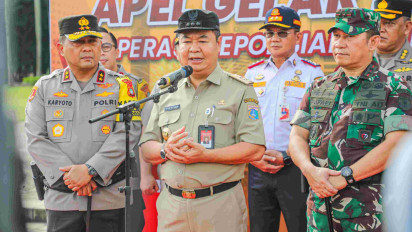 141.605 Personel Gabungan Diterjunkan Amankan Perayaan Natal 2024 dan Tahun Baru 2025 di Jakarta