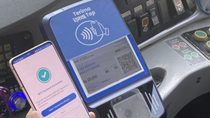 BI Uji Coba Pembayaran QRIS Tap NFC, Simak Cara Pakainya