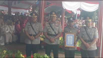 Siswa SPN Batua Selamatkan Bocah Tenggelam Dapat Penghargaan