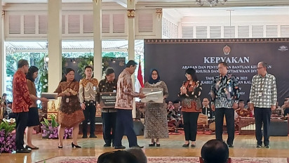 Pemda DIY Serahkan BKK Dana Keistimewaan 2025 Sebesar Rp 1,2 Triliun untuk Kabupaten/Kota dan Kalurahan