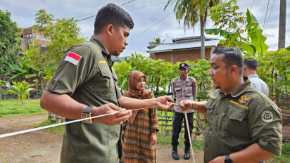 Pimpin Sidang Descente, Ketua Mahkamah Syar’iyah (MS) Jantho Aceh Besar: Selesaikan dengan Kepala Dingin