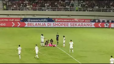 Timnas Indonesia vs Filipina di Stadion Manahan, Solo