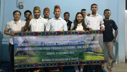 Pembangungan Geothermal Dituding Jadi Pemicu Genosida, Warga Poco Leok Domisili Jakarta: Itu Hoaks!