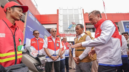Cek Terminal Pertamina, Bahlil Pastikan Stok BBM dan LPG Aman Saat Nataru