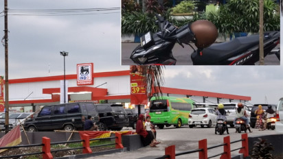 Maling Gasak Motor Pengunjung di Super Indo Probolinggo, Pengawasan Parkir Jadi Sorotan