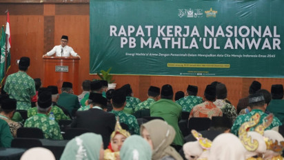 Gubernur Lemhannas RI di Rakernas II Mathla'ul Anwar: Peningkatan Kualitas SDM Kunci Wujudkan Indonesia Emas 2045
