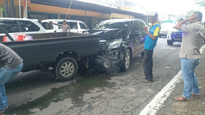 Kecelakaan Beruntun 5 Kendaraan di Jalur Trenggalek-Tulungagung, Arus Lalu Lintas Terganggu