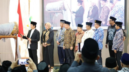 Tercatat Sekitar 850.000 Bangunan, Menag Harap MTQ Imam Masjid Bisa Ciptakan Imam yang Tak Kalah Saing