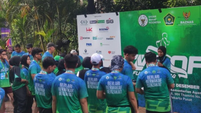 Cara Kemenag Sarankan Generasi Muda Gelar Kegiatan Lomba Lari untuk Dekatkan Budaya Zakat-Wakaf