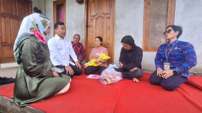 Menteri Kependudukan dan Pembangunan Keluarga, Wihaji, Kunjungi Bali Cek Langsung Keluarga Resiko Stunting