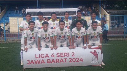 Persikotas Tasikmalaya Lolos ke Semifinal Liga 4 Jabar, Taklukkan Maung Anom 2-1