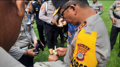 Pengawasan Penggunaan, Polda DIY Cek Ratusan Kepemilikan Senjata Api Anggota