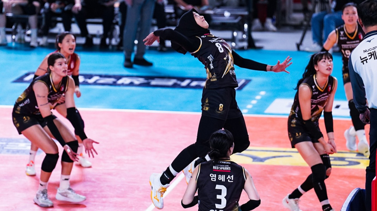 Media Korea Prediksi Laga Red Sparks Vs AI Peppers, Sebut Megawati Hangestri Cs Berpeluang Pecahkan Rekor Baru
            - galeri foto