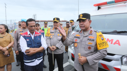 Kapolda Sumut Tinjau Kesiapan Pos Nataru di Simalungun untuk Jamin Kenyamanan Pemudik