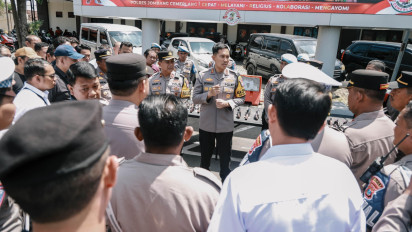 Antisipasi Penyalahgunaan, Puluhan Senpi Anggota Polres Jombang Diperiksa 