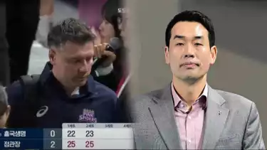 Drama insiden ejekan yang dilakukan asisten pelatih Pink Spiders kepada Ko Hee-jin.