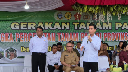 Apresiasi Gerak Cepat Mentan Amran di Sektor Pertanian, Wapres Gibran: Ada Apa-apa Pasti Turun ke Lapangan