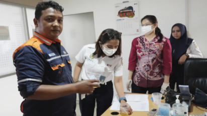 PT KAI Divre I Sumut Gelar Tes Narkoba Acak, Pastikan Petugas Bebas dari Penyalahgunaan