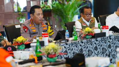 Kapolri Listyo Minta Jajaran Antisipasi Mobilitas Warga di Kawasan Anyer Selama Libur Nataru